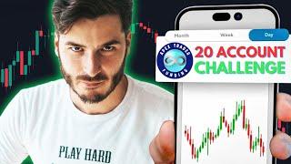 Live Trading Futures TWENTY $150k Account CHALLENGE