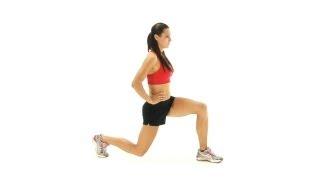 The lunge exercise good for Knee and thigh injuries