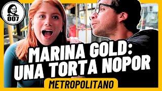 MARINA GOLD Y SU TORTA NOPOR DE CUMPLEAÑOS