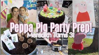 Peppa Pig Party Prep!  Meredith Turns 3!  So Many Cute Ideas, Activities, & Decor!  Come Party!