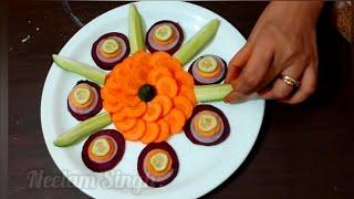 4 new salad decoration ideas by Neelam ki recipes 2024