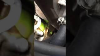 Coolant leak