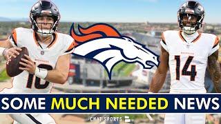 The Good News Is FLOWING IN For The Denver Broncos Right Now