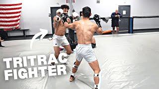 Sparring TRITAC Fighters (Japanese Jiujitsu, Kali, Kickboxing)