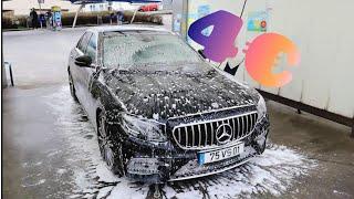 Car wash in Europe Portugal for 4€ (Portugaliyada Avtomobilni yuvish uchun atigi 4€) #carwash