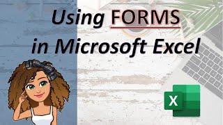 Using Forms in Microsoft Excel (easy data entry and searching). Easy Excel tutorial