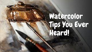 The Honest Watercolor Tips You Ever Heard!