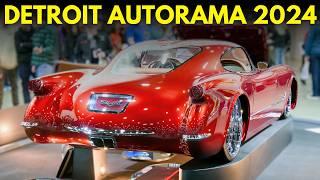 DETROIT AUTORAMA 2024 - RIDLER AWARD SHOW 1+ Hour of Custom Cars, Hot Rods, Muscle Cars & More in 4K