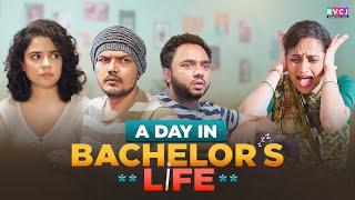 A Day In Bachelors Life | Lalitam Anand, Zuber Shaikh, Bhakti Desai, Prachi Hada & Chinmay | RVCJ