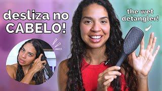 DESEMBARACE SEU CABELO EM SEGUNDOS: CONHEÇA A ESCOVA THE WET DETANGLER DA TANGLE TEEZER!