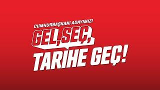 Halk seçecek, CHP iktidara gelecek. #GelSeçTariheGeç