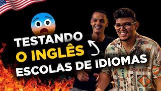 Testando o Inglês das Escolas de Idiomas