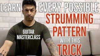 Learn EVERY POSSIBLE Strumming Pattern with this SECRET - Guitar Masterclass