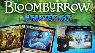 Starting Magic The Gathering in 2024 - Bloomburrow Starter Kit Unboxing