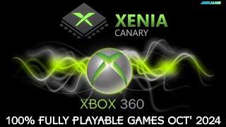 Xenia Canary Games That Play Straight Out the Box #xenia #xbox360 #emulator