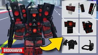 Become the Ultimate ARMORED TITAN SPEAKERMAN in Roblox Brookhaven with ID Codes!
