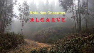 Best hiking trails in the Algarve / Portugal. Rota das Cascatas - 1 ( Waterfall route ). Monchique.