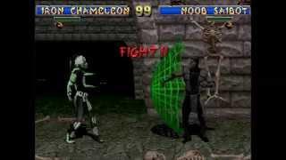 Mortal Kombat Trilogy Mod: Cyber Chameleon playthrough