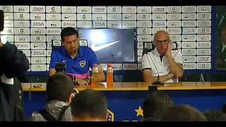 Riquelme duro con los periodistas