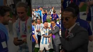 Salt Bae got aggressive with Messi, World Cup trophy  | #shorts @nypostsports