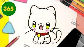 COME DISEGNARE GATTO KAWAII -C ome disegnare animali