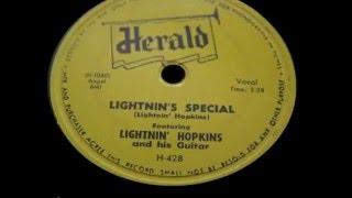 Lightnin' Hopkins - Lightnin's Special