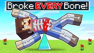 Steve and G.U.I.D.O Broke EVERY BONE In Minecraft!