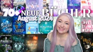 70+ neue Bücher im August Teil 1  | BUCH NEUERSCHEINUNGEN August 2024 | Dark Romance ️ Romantasy