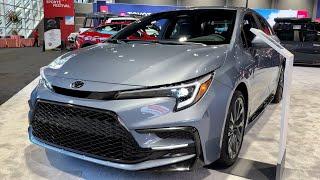 New TOYOTA COROLLA SE 2023 - FIRST LOOK & visual REVIEW (exterior, interior, PRICE)