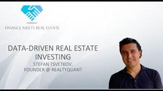 Data-driven Real Estate Investing w/ Stefan Tsvetkov