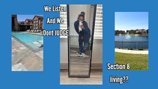 Section 8 Living?!? We listen and we don't JUDGE// Cooking with LIVIE!!