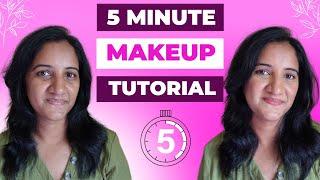 5-Minute Makeup: Unfiltered & Unedited Tutorial