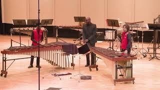 Hoke County High School Percussion Duet  - 'Catching Shadows' - Ivan Trevino