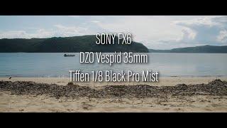 Sony FX6 with DZO Vespid Primes and 1/8 Black Pro Mist