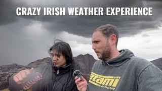 Irish Mountain Weather Was Wet & Wild For Filipina Girlfriend 