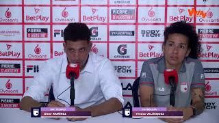 Rueda de prensa de Santa Fe Femenino tras su partido ante Medellín