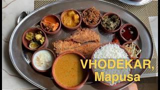 Vhodekar's Goan fish thali, Mapusa, North Goa