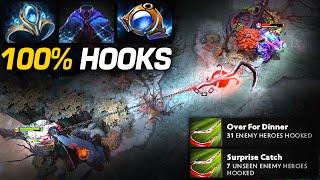 100% Hook Accuracy Pudge - Every Hook Lands Every Enemy Falls! | Pudge Official