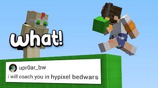 I hired a Bedwars Coach on Fiverr and God Bridged on him