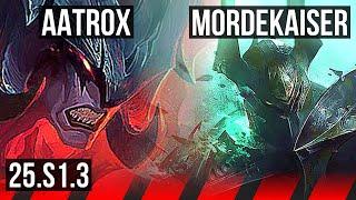 AATROX vs MORDEKAISER (TOP) | 7/1/1 | KR Master | 25.S1.3