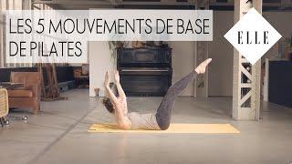 Les 5 mouvements de base de pilates┃ELLE Pilates