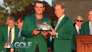 Scottie Scheffler at a loss after first Masters win | Live From the Masters | Golf Channel