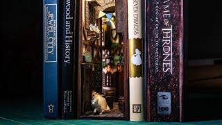 Medieval Alleyway Book Nook Diorama!