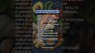 You don’t need pills to heal, just the right knowledge about your food.