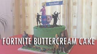 Fortnite Cake Decorating (No Fondant)