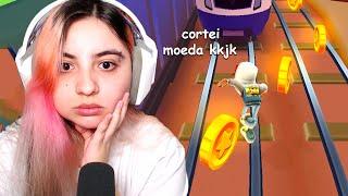 subway surfers no coin mas coloquei 10x menos velocidade  impossível fazer burla