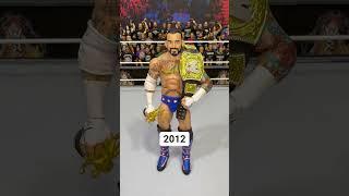 CM Punk WWE Action Figure Evolution!