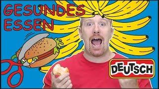 Gesundes Essen für Kinder von Steve and Maggie Deutsch | Sprechen mit NEUEN Geschichten für Kids