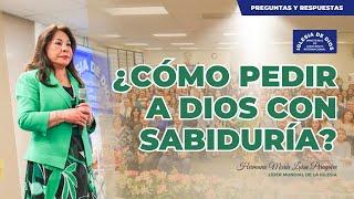 ¿Cómo pedir a Dios con sabiduría? Hna. María Luisa Piraquive #IDMJI