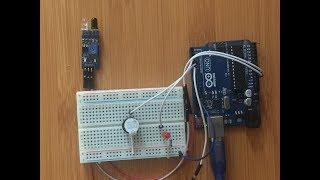 ARDUINO OBSTACLE DETECTION USING IR SENSOR